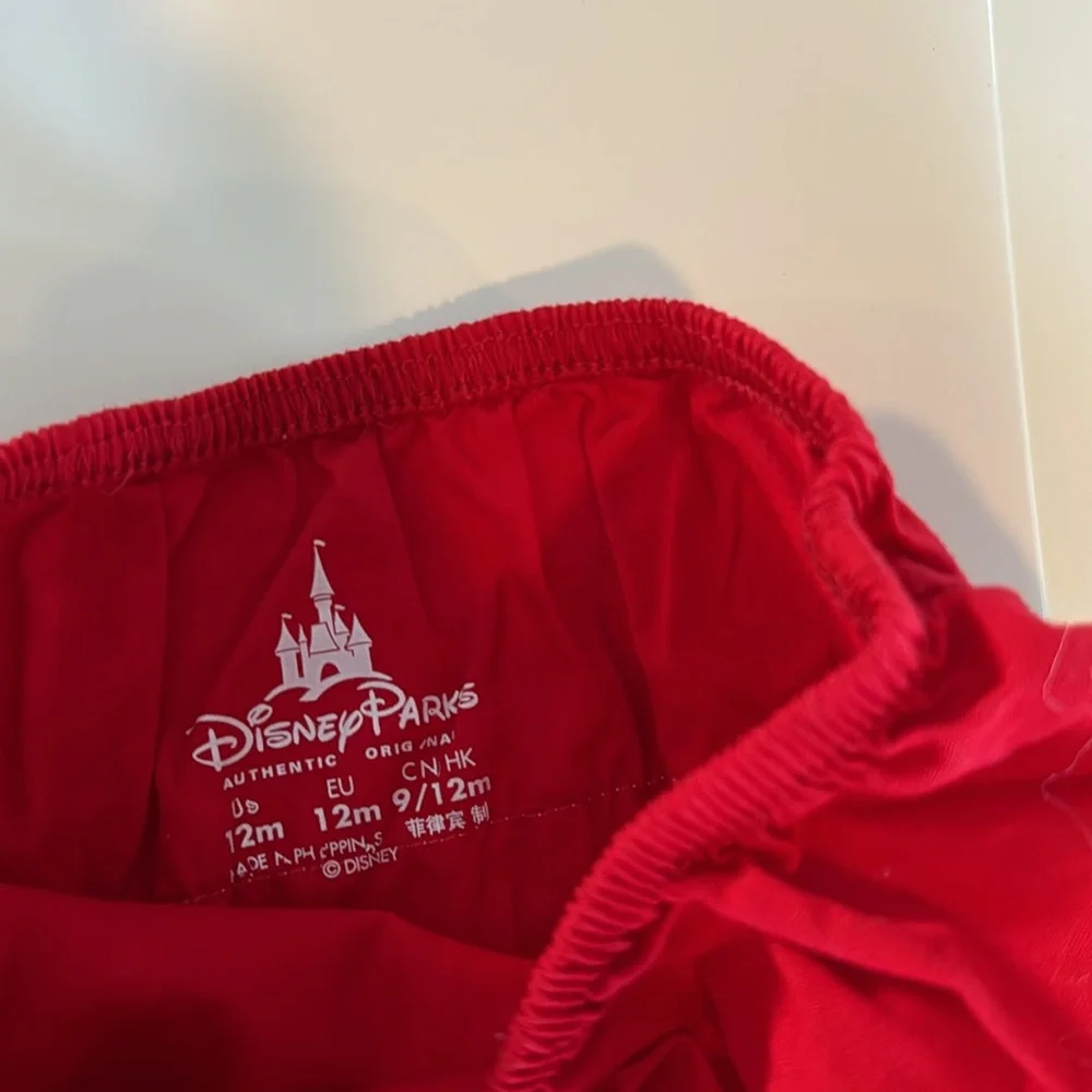 Disney Minnie Mouse Red Diaper Cover Set